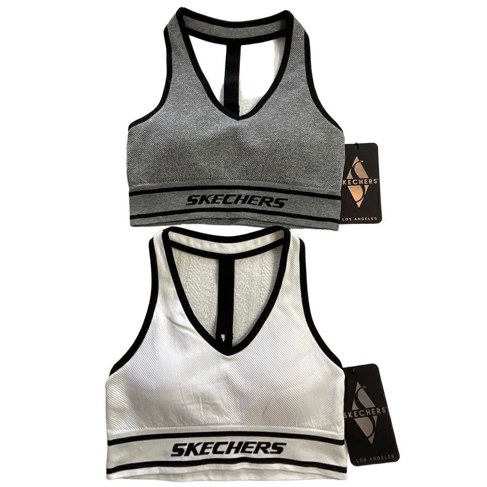 SKECHERS WOMEN’S Small Seamless GOWALK Wear Sports Bras